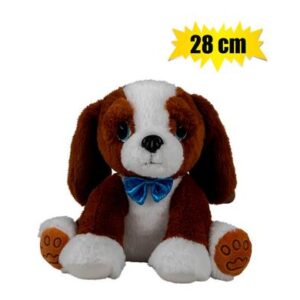 Plush dog puppy eyes w/long ears 28cm