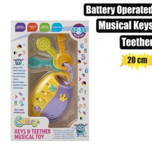 Baby toy edu musical keys & teether 20cm
