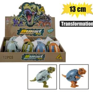 Animals dino egg 7cm transformation 13cm