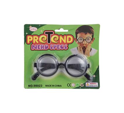Novelty glasses nerd eye 14cm