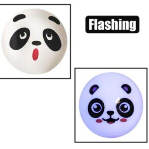 Novelty ball panda flashing 5.5cm