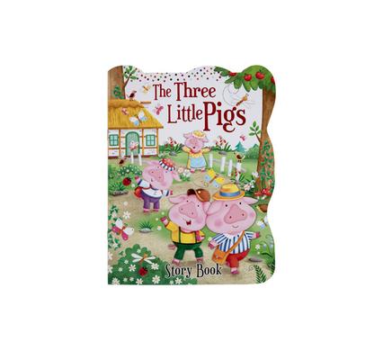 Book reader three little pigs