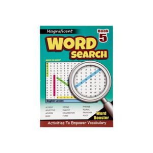 Book puzzle magnificent wordsearch 5