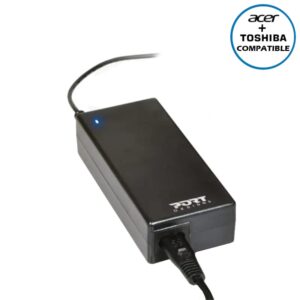Port Connect 90W Notebook Adapter Acer and Toshiba