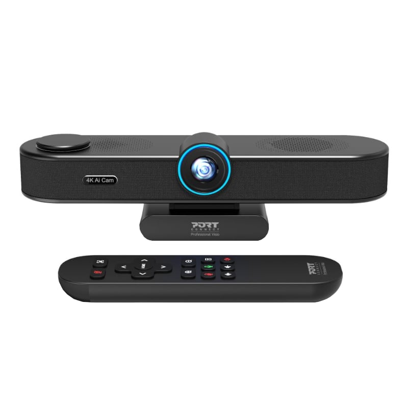 Port Connect All-in-one Conference Cam regroups camera + microphone + speaker 4k@30Hz - Image 2