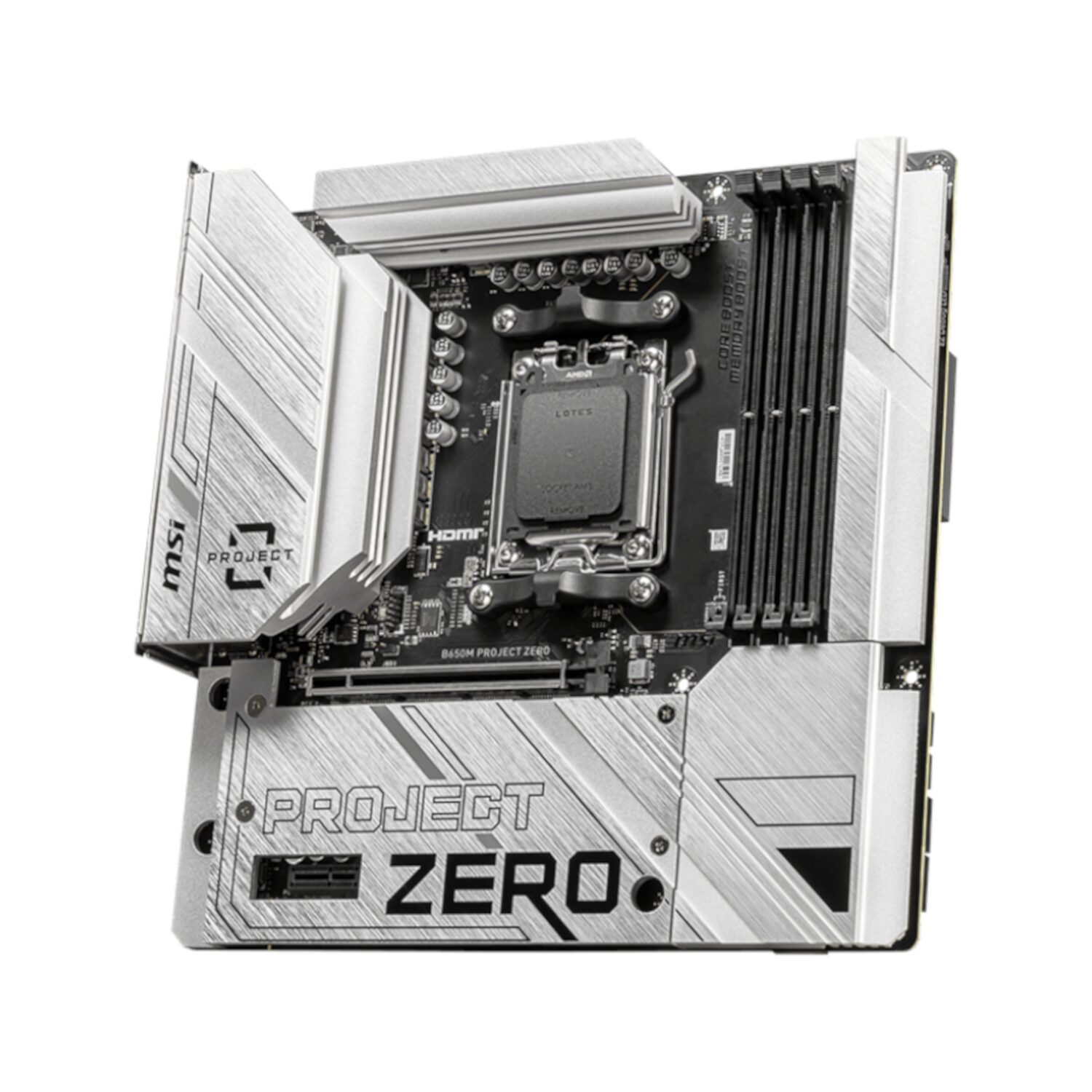 MSI B650M PROJECT ZERO MotherBoard - Image 4