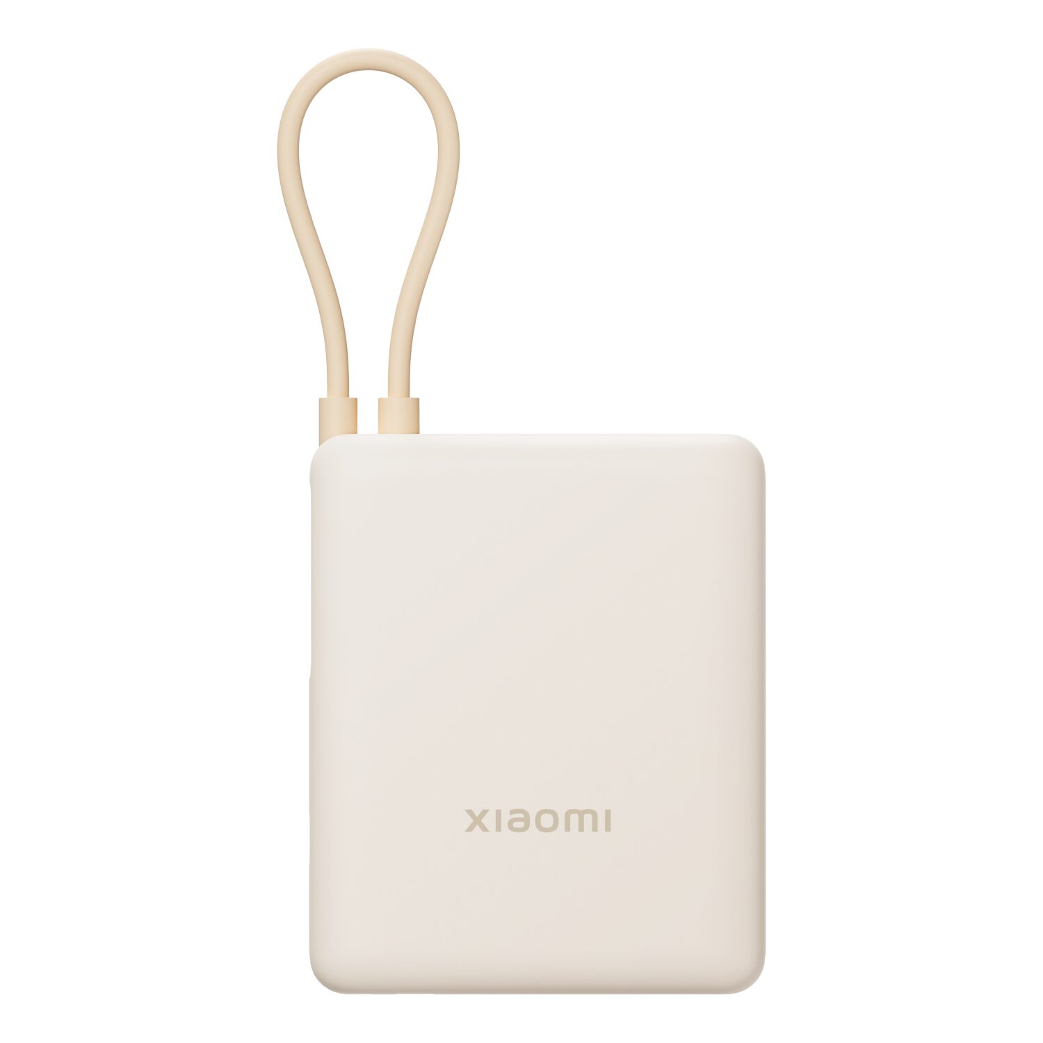 Xiaomi 33W Power Bank 10000 (Integrated Cable) - Tan - Image 2