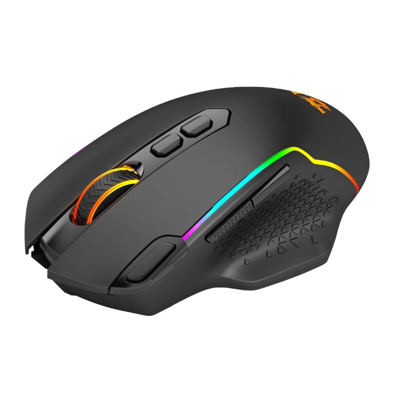 REDRAGON Taipan Pro 10000DPI RGB Wireless Gaming Mouse - Black - Image 3